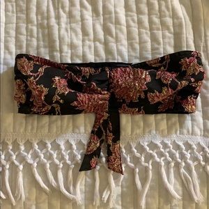 FOR LOVE AND LEMONS LUELLA CROP TOP